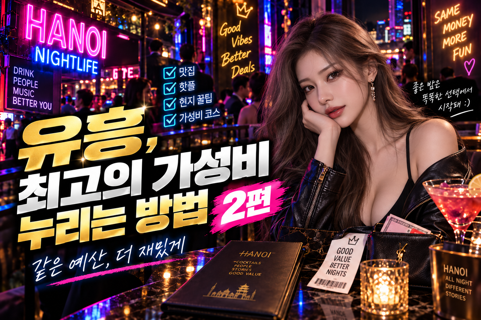 유흥. 최고의 가성비 누리는 방법 (2편)