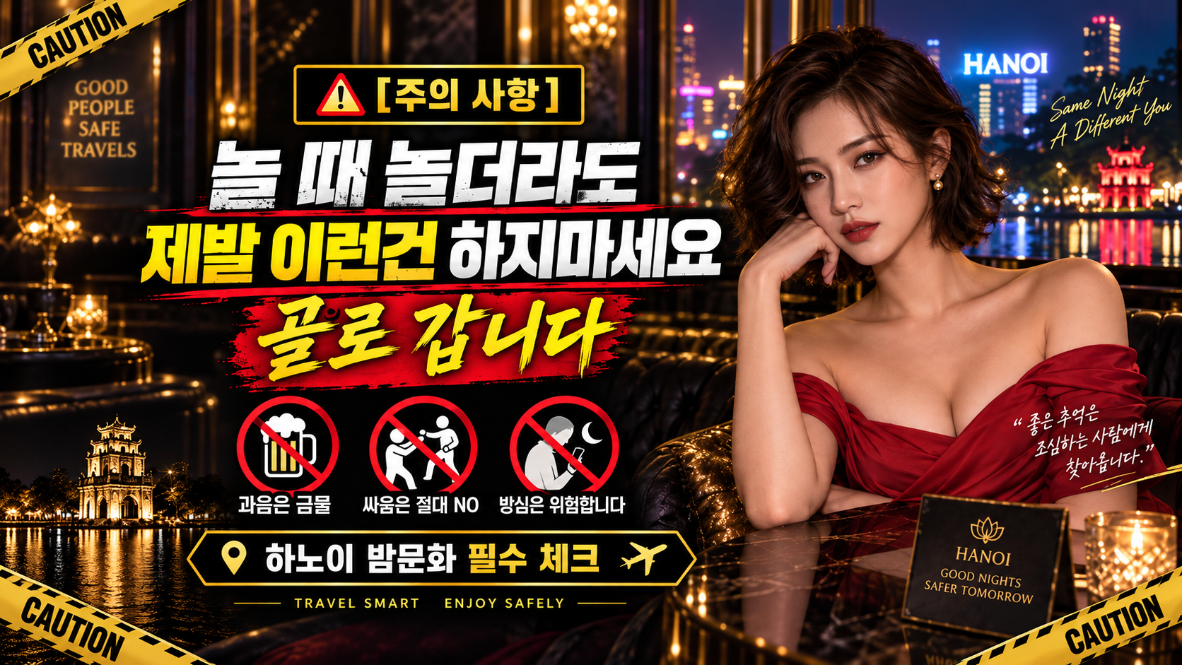 [주의 사항] 놀 때 놀더라도 제발 이런건 하지마세요 골로 갑니다